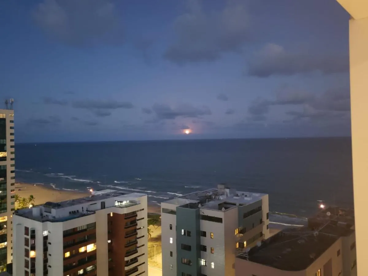 דירה רסיפה Flat Beira Mar - Beach Class Executive ברזיל