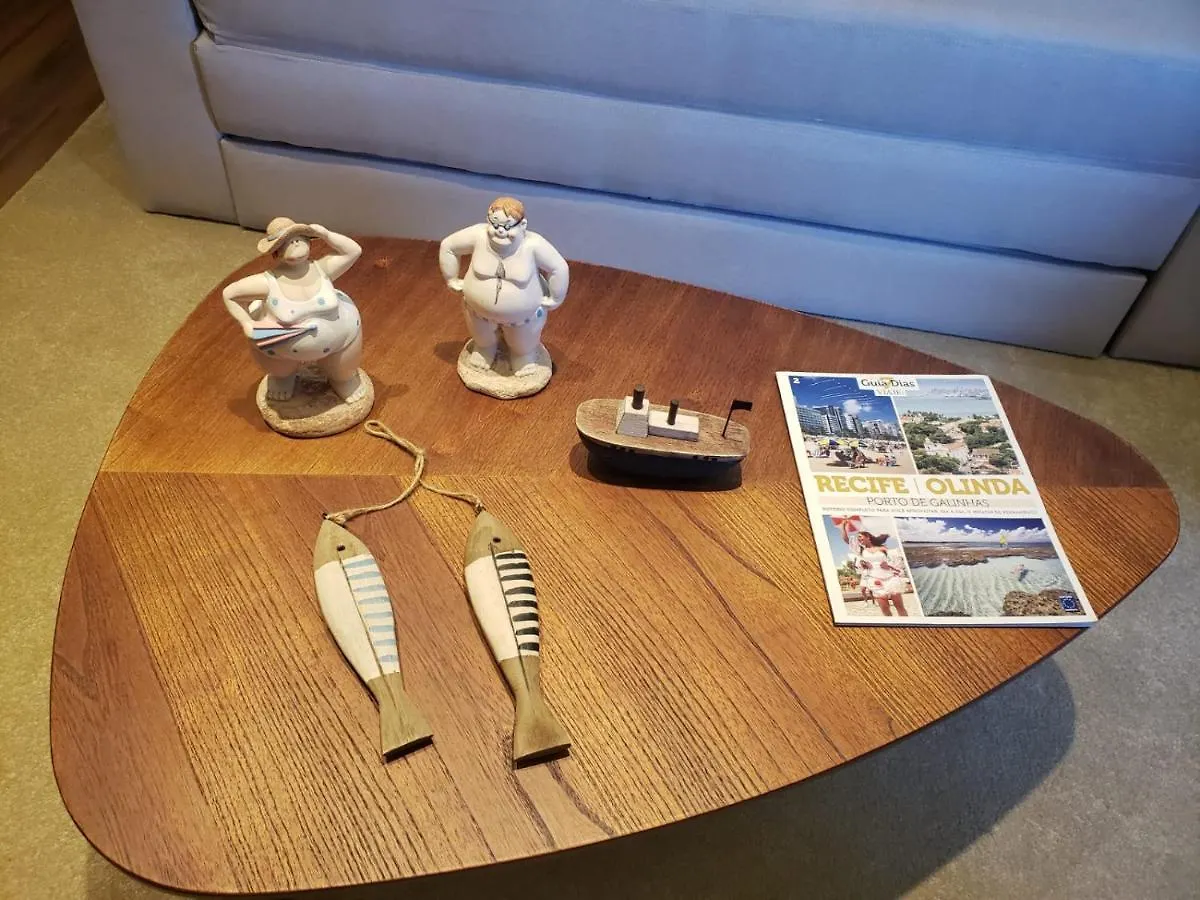דירה רסיפה Flat Beira Mar - Beach Class Executive
