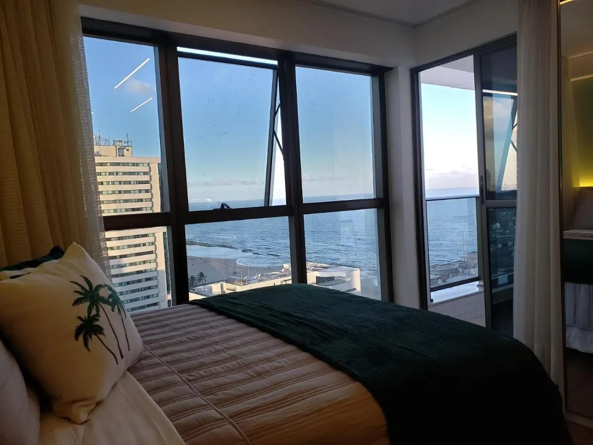 דירה רסיפה Flat Beira Mar - Beach Class Executive ברזיל